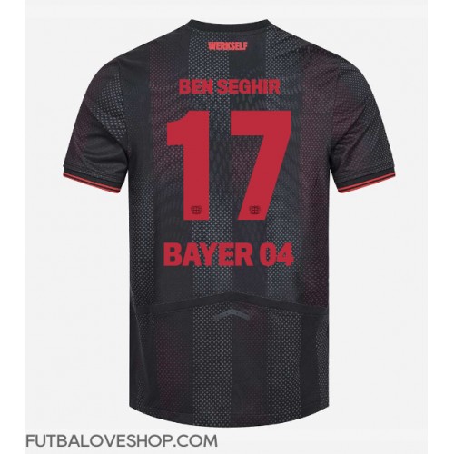 Dres Bayer Leverkusen Eliesse Ben Seghir #17 Domáci 2025-26 Krátky Rukáv